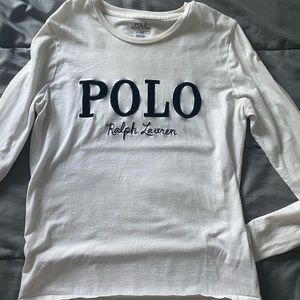 Women’s long sleeve polo t-shirt